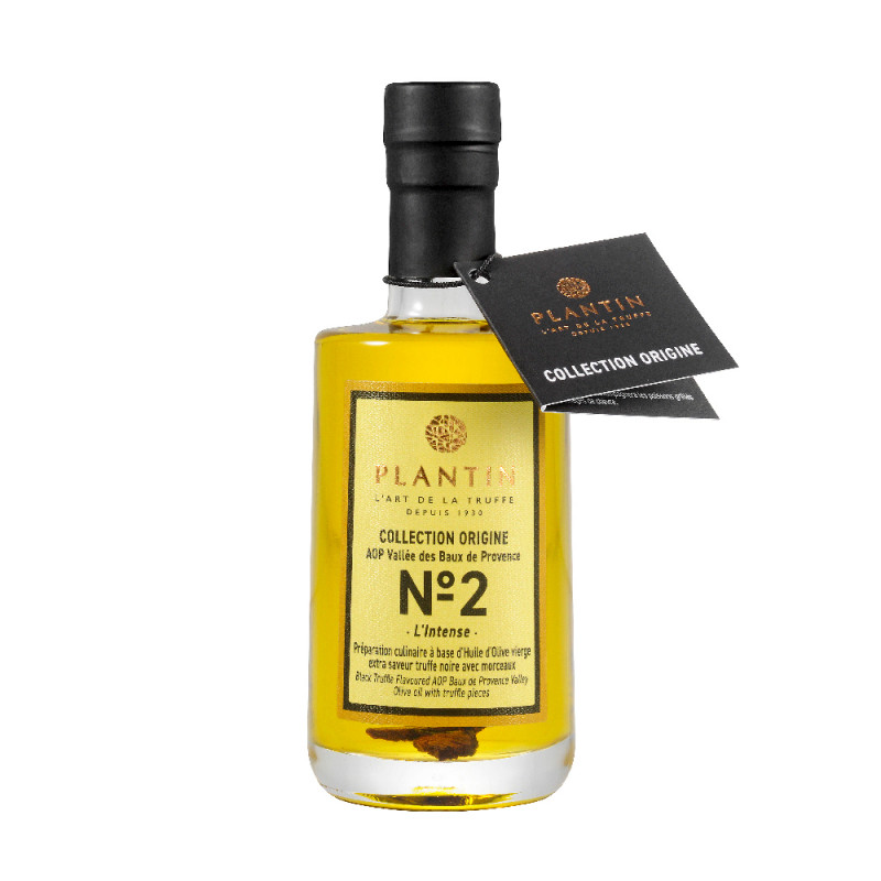 Condiment à base d'huile d'olive vierge extra aromatisée à la truffe noire  55ml - Signorini TARTUFI