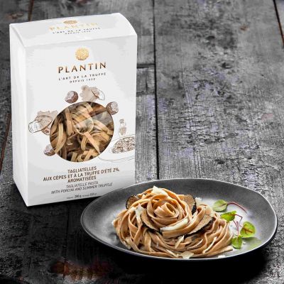 Tagliatelles aux cèpes et à la truffe d\'été 2%, aromatisées - 250g