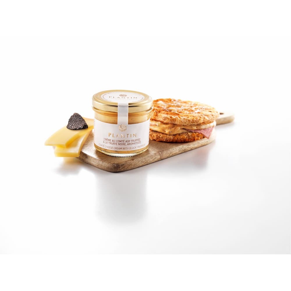 Crème aux fromages français à la truffe noire du Périgord 5% – SAS TRUFFUS  - MAISON HENRAS 1820